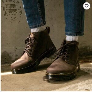 Dr. Martens Bonny Boot - Dark Brown Size 12 Leather Workwear Classic Fall